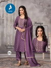 Manya By Kaya Vichitra Foil Printed Online Kurti With Bottom Dupatta Wholesale